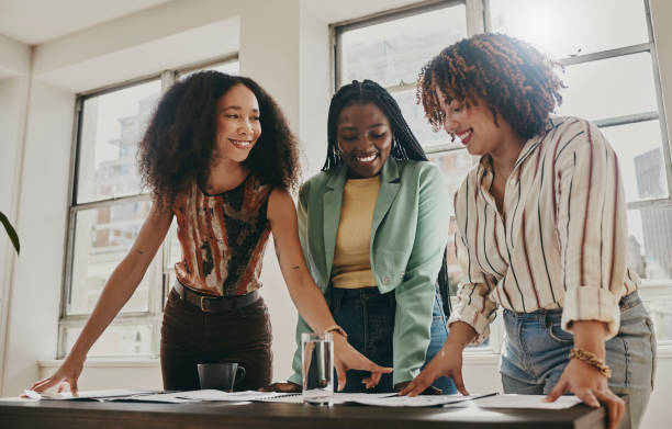 Women laughing together